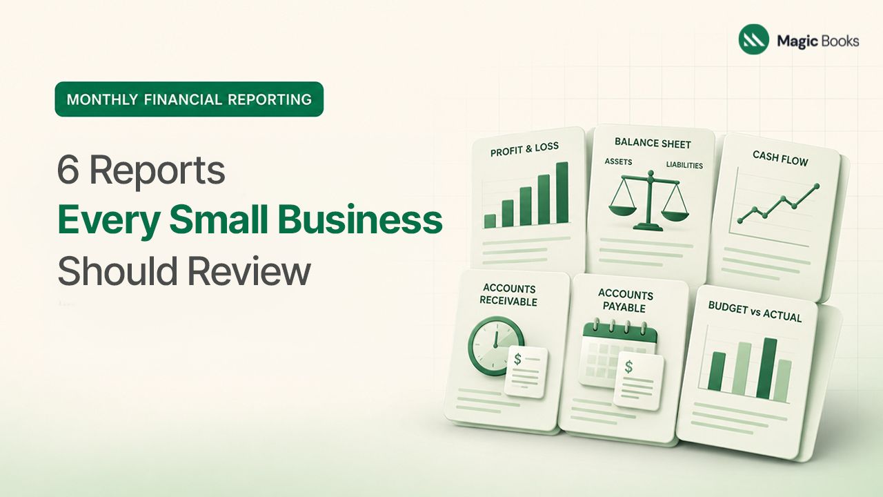 monthly financial reports small business